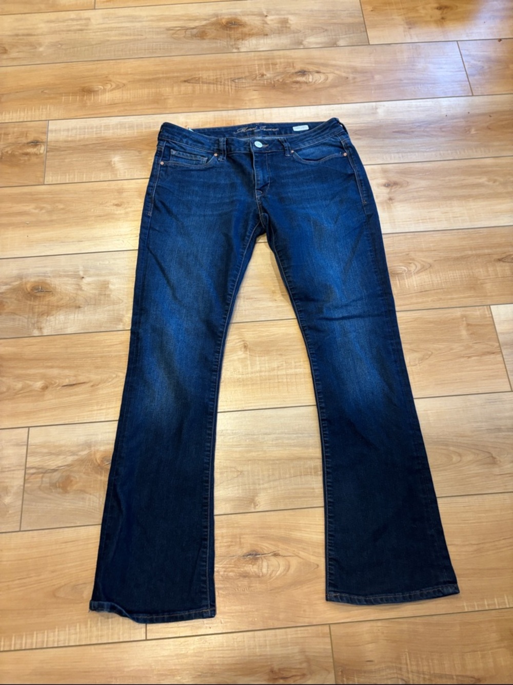 Mavi Women's Dark Blue Flare Jeans